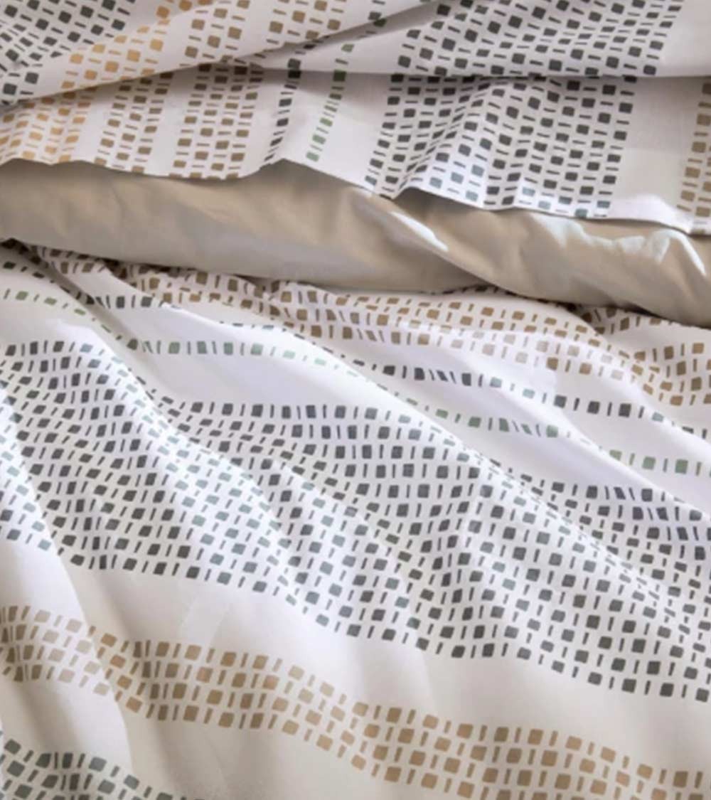 Taie de traversin coton NIAGARA KAKI