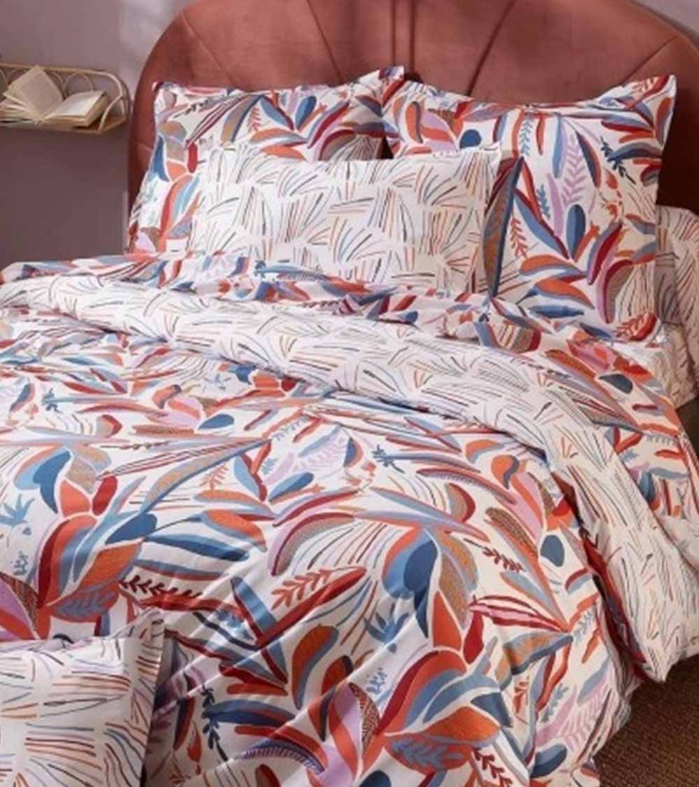 Housse de couette coton PERROQUET SALSA