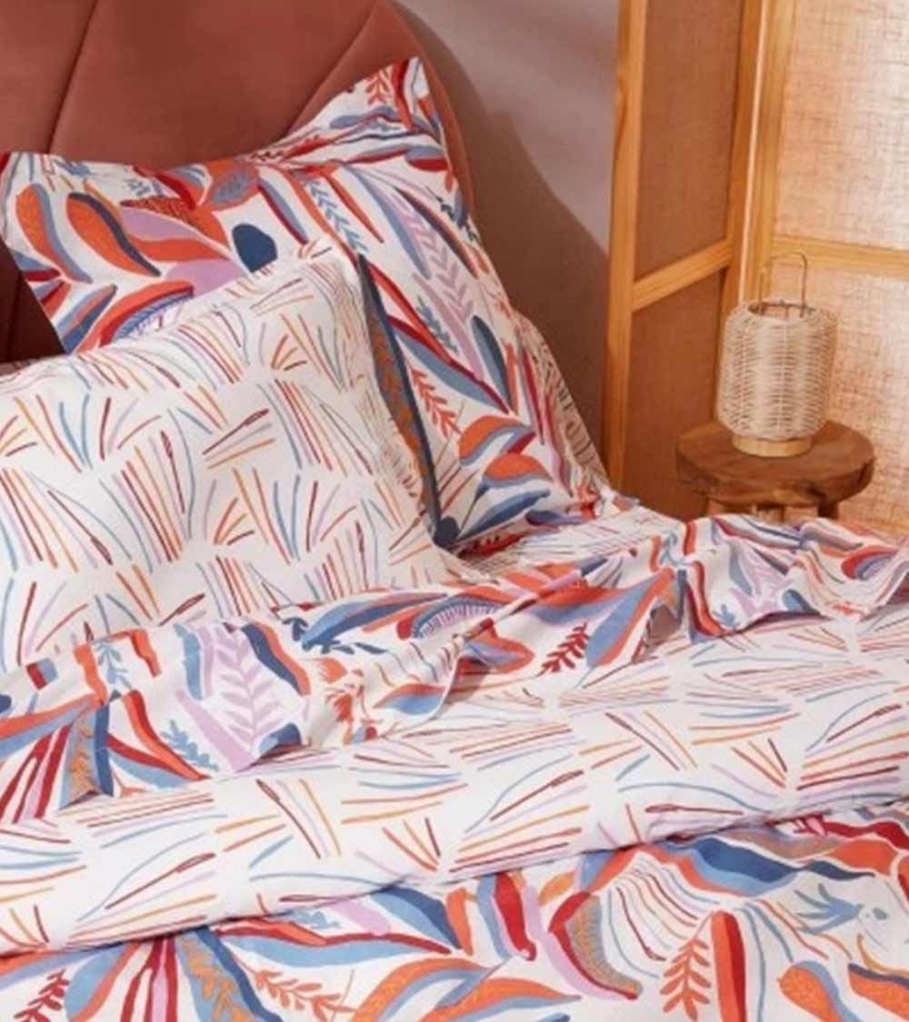 Housse de couette coton PERROQUET SALSA