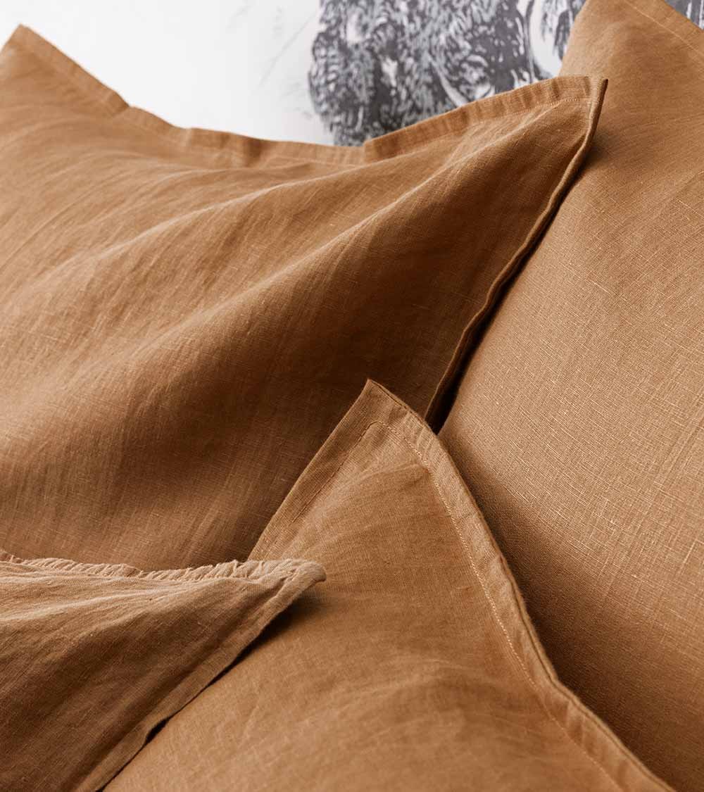 Drap Housse en Lin Teck Nouvelle Vague - Origine France Garantie