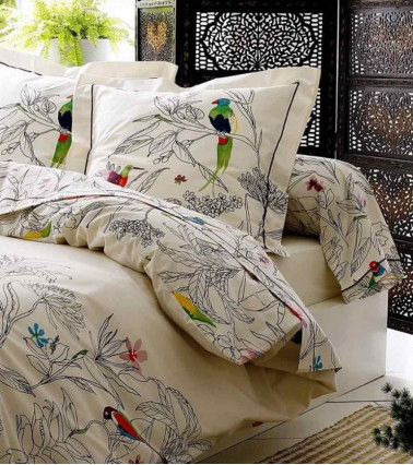 Taie de traversin coton AMAZONIA