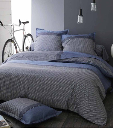 Taie d'oreiller satin de coton ENZO