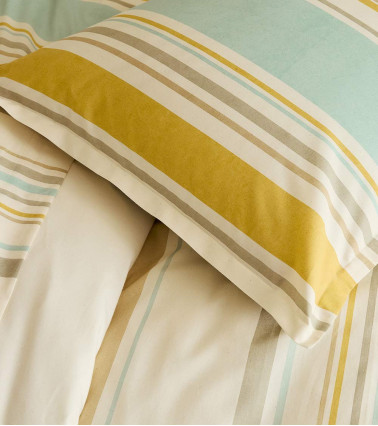 Housse de couette coton HUGO FAIENCE