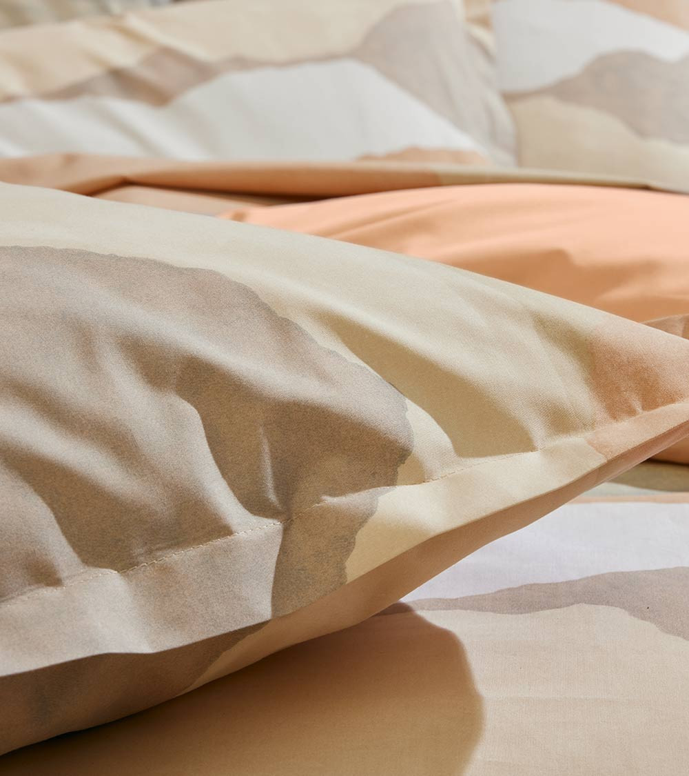 Housse de couette percale de coton LAND CRAIE