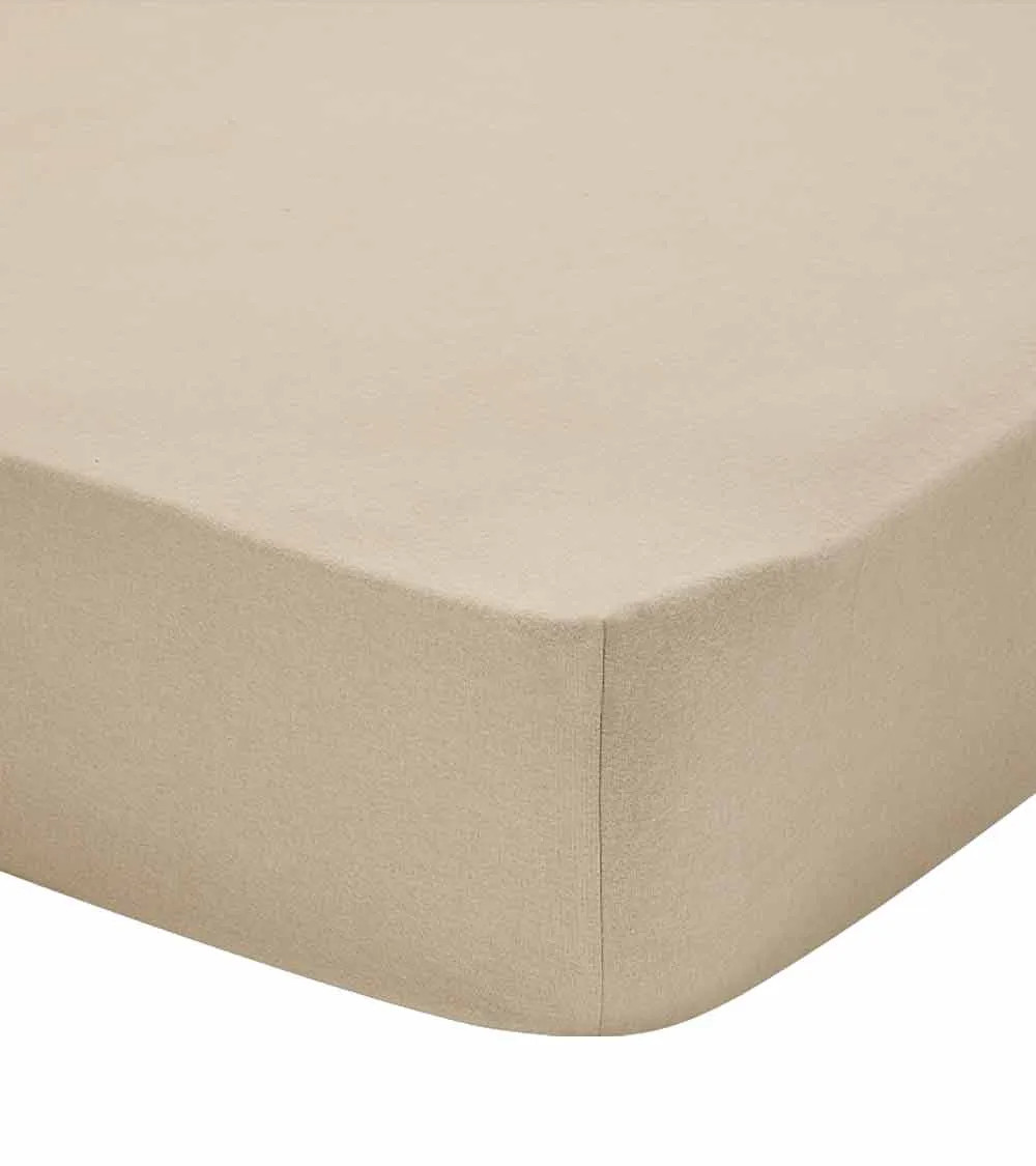 Drap Housse Flanelle Sésame FRISSON - 00% coton gratté 170 gr/m² - Haut de Gamme Essix