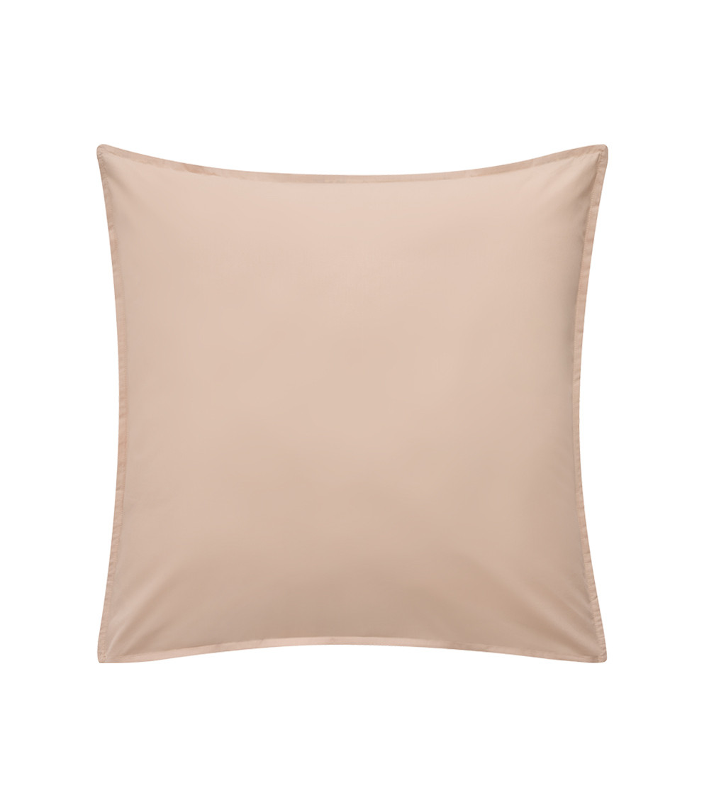 Taie d'Oreiller Percale OHANA, linge de lit imprimé fabriqué en France, motif fleuri végétale jungle multicolore
