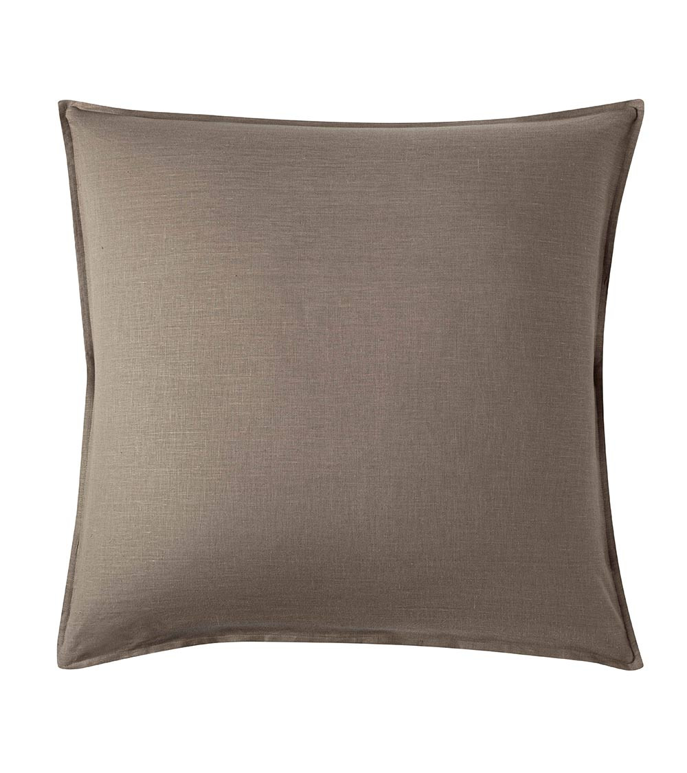 Taie d'oreiller en Lin Roseau Nouvelle Vague, linge de lit uni fabriqué en France