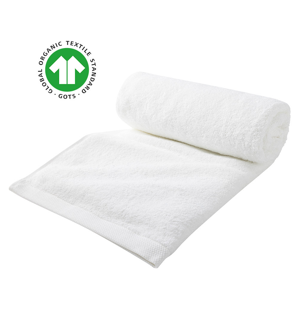 Serviette de toilette GOTS Essentiel Blanc - Alexandre Turpault