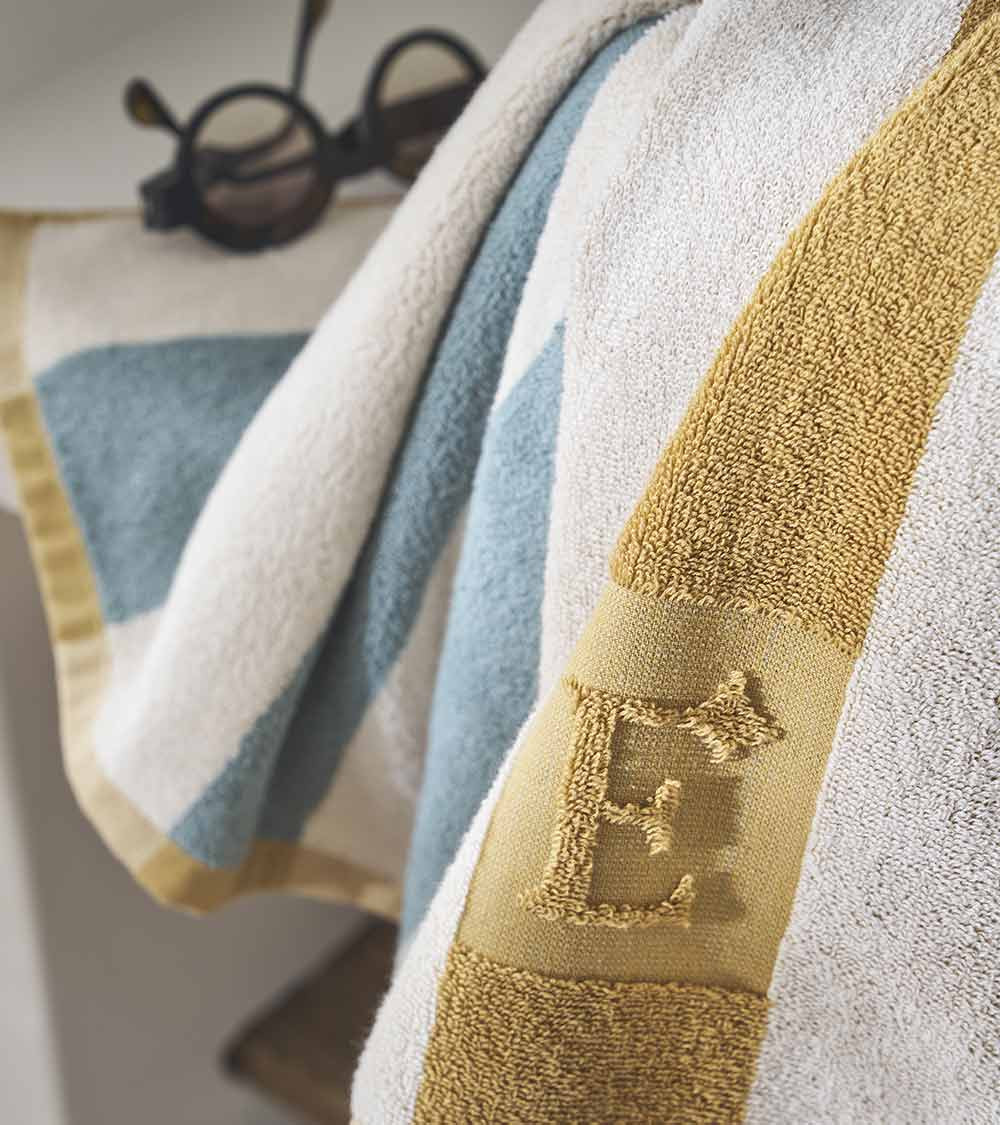 Drap de plage Transat Riviera Essix jacquard coton