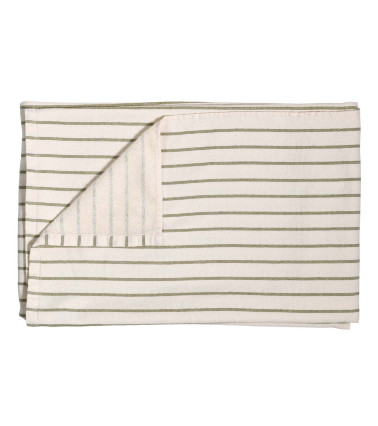 Maxi drap de bain Marina 160 x 100 cm, serviette de plage, coton bio, rayures